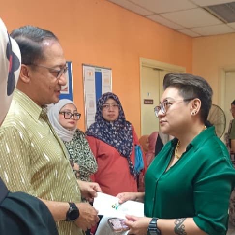 PENYERAHAN SUMBANGAN KHAIRAT KEMATIAN KEPADA WARIS MENDIANG PPj MOSES ANAK LAWRENCE