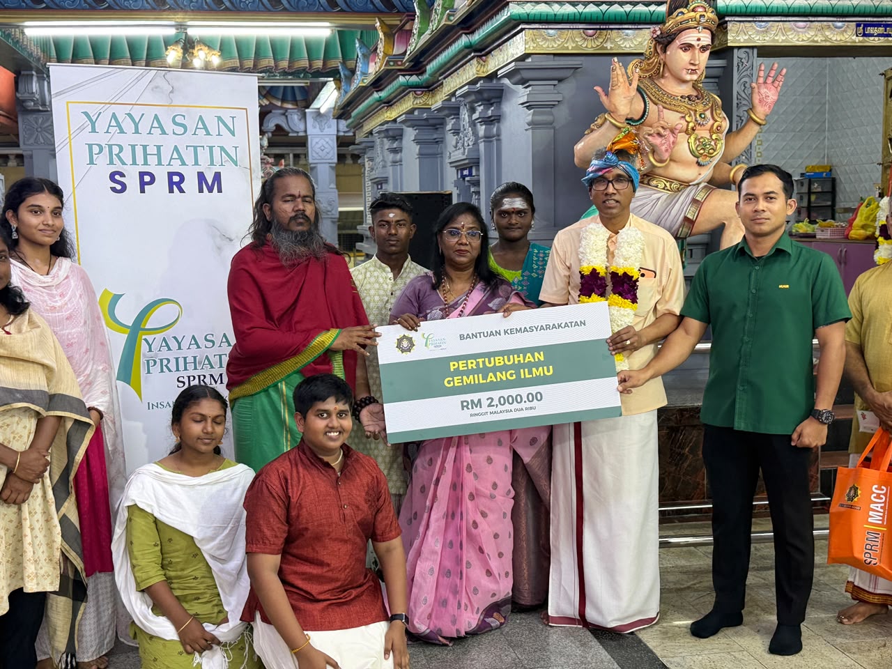 UPACARA KEAGAMAAN & PROGRAM TAUTAN KASIH PRIHATIN SEMPENA ULANG TAHUN SPRM KE-59